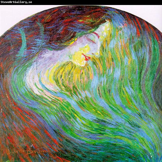 Umberto Boccioni Study of a Female Face
